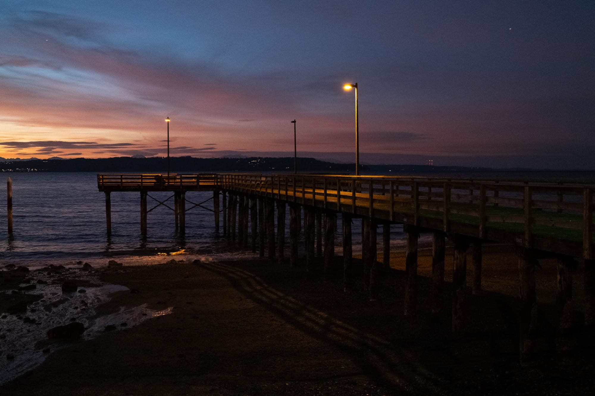 Seattle Sunset on January 23rd